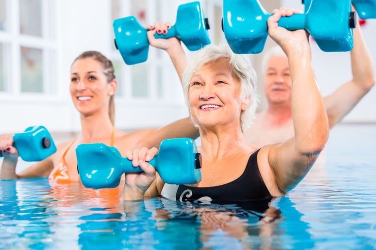 Aqua Aerobic W - Sat, Mon, Wed (7:00 - 8:00) PM